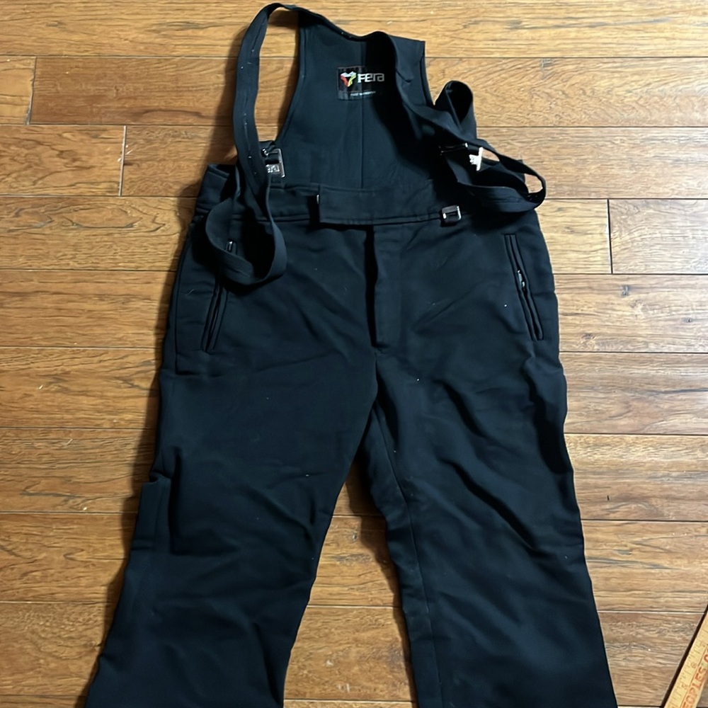 Fera Men’s Black Bib Overalls